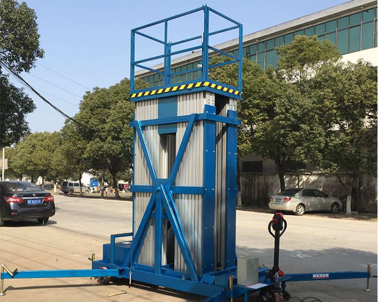 Tiltable Type Aluminum Mast Lift Y-NQ